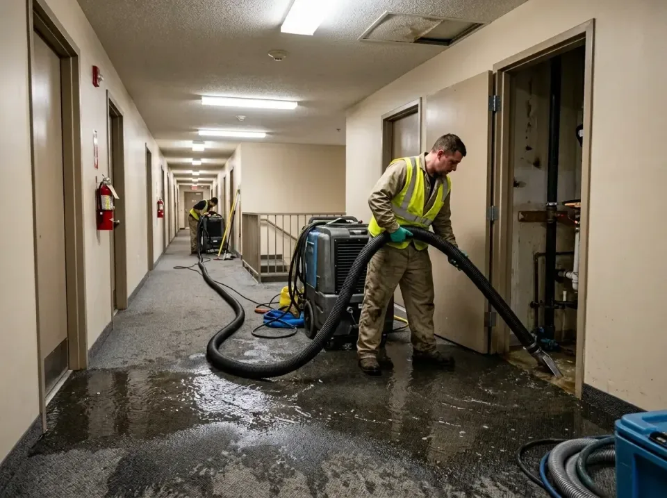 multi-unit-apartment-hallway-f-005 — frequently asked questions, Emergency Burst Pipe Water Extraction & Removal in Setauket…